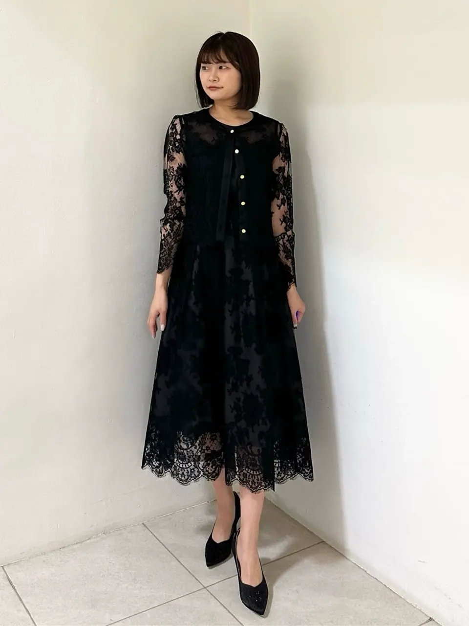 GRACE CONTINENTAL MORITA AI コーディネート画像