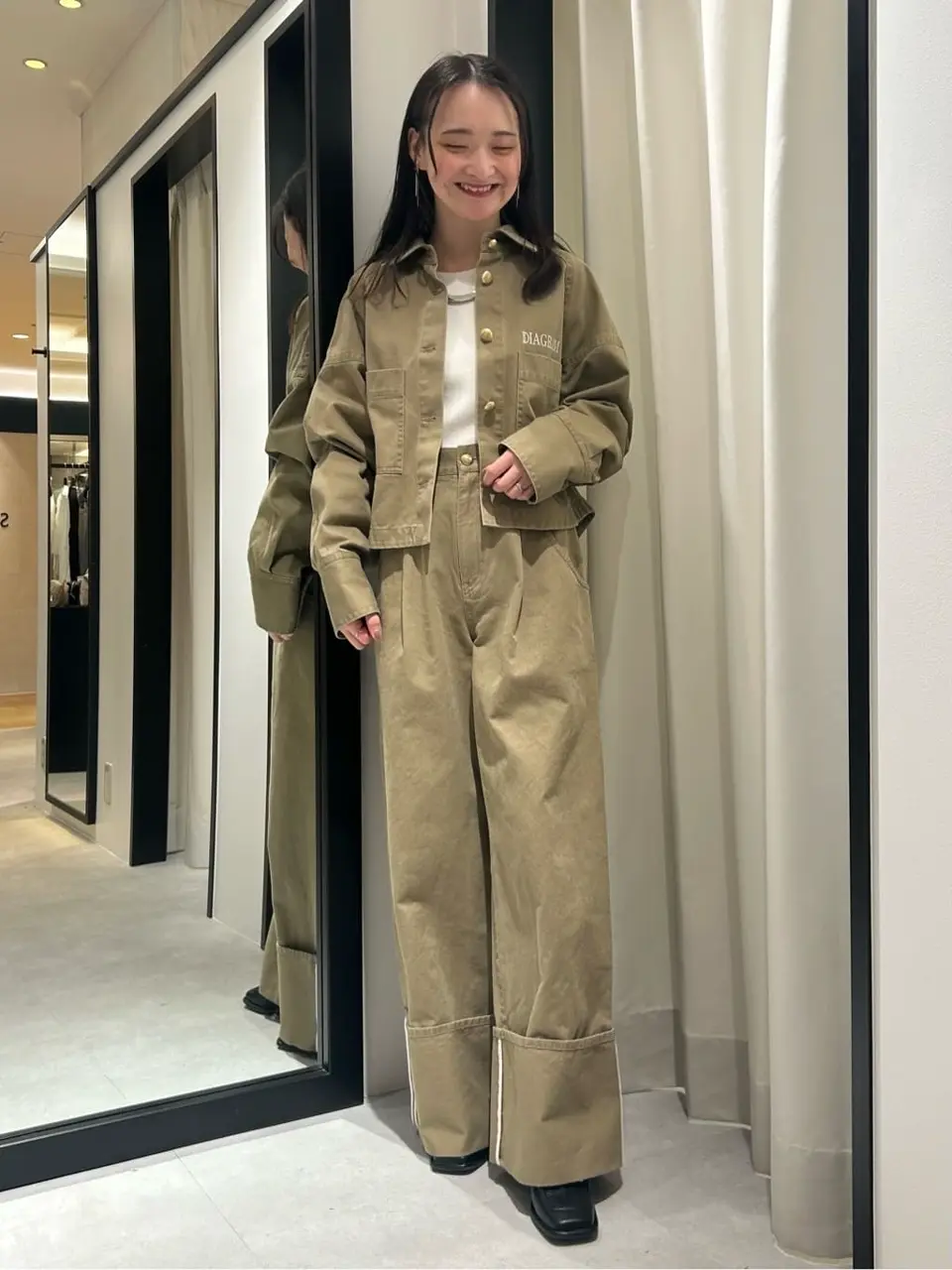 GRACE CONTINENTAL Nakatsu.m コーディネート画像