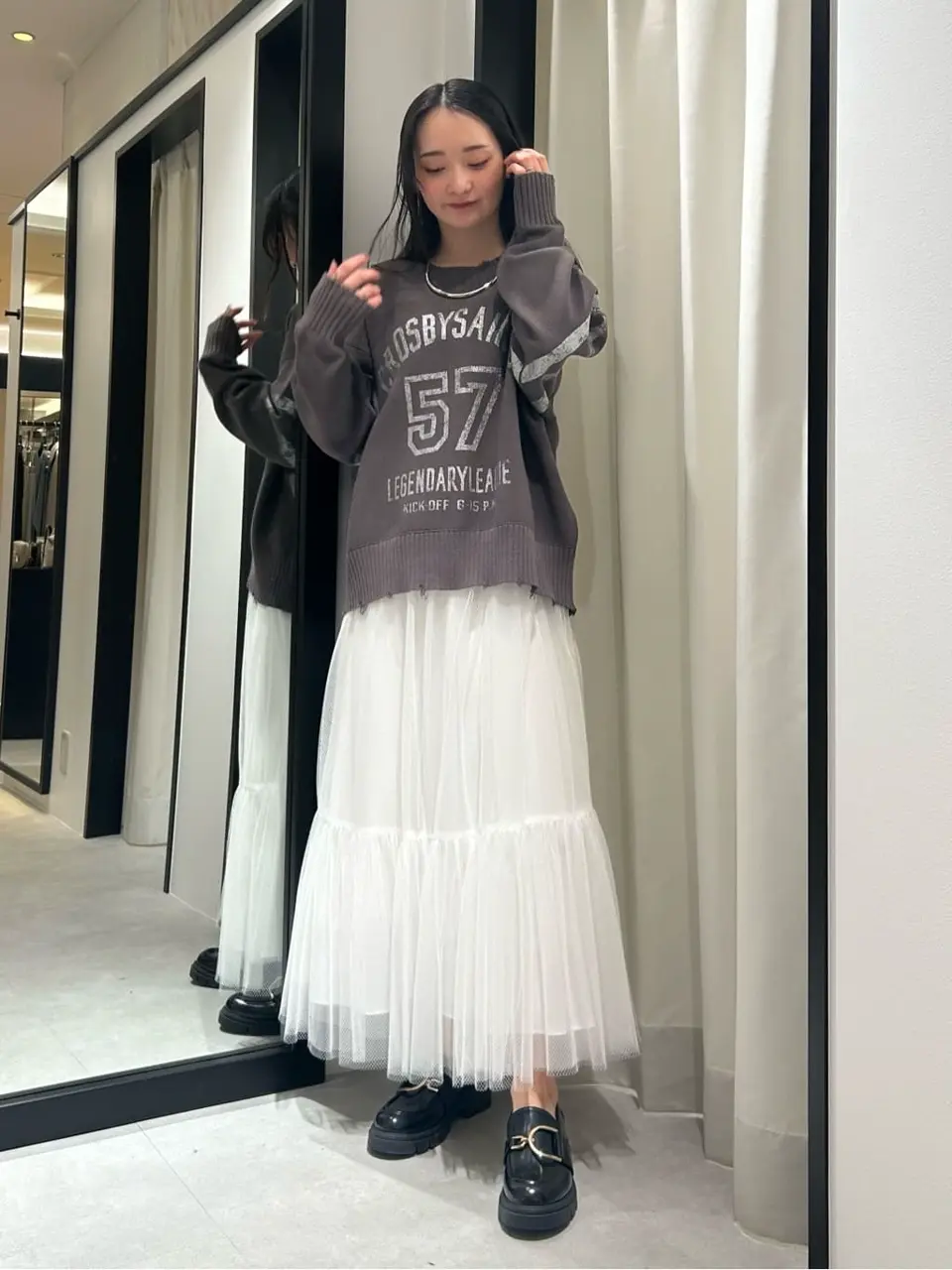 GRACE CONTINENTAL Nakatsu.m コーディネート画像