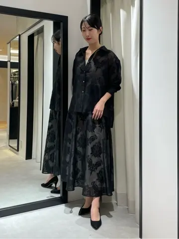 GRACE CONTINENTAL 端場　わかな コーディネート画像