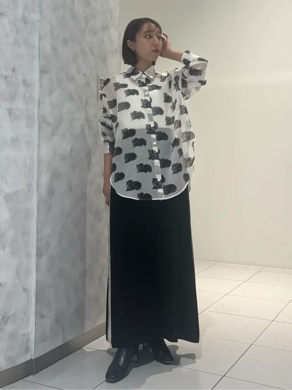 GRACE CONTINENTAL 岩永 春佳 コーディネート画像