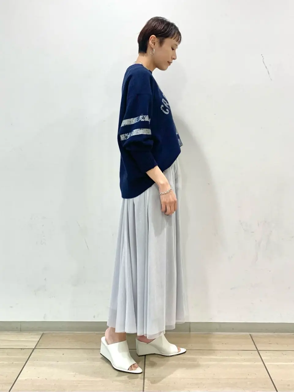 GRACE CONTINENTAL haruka iwasaki コーディネート画像