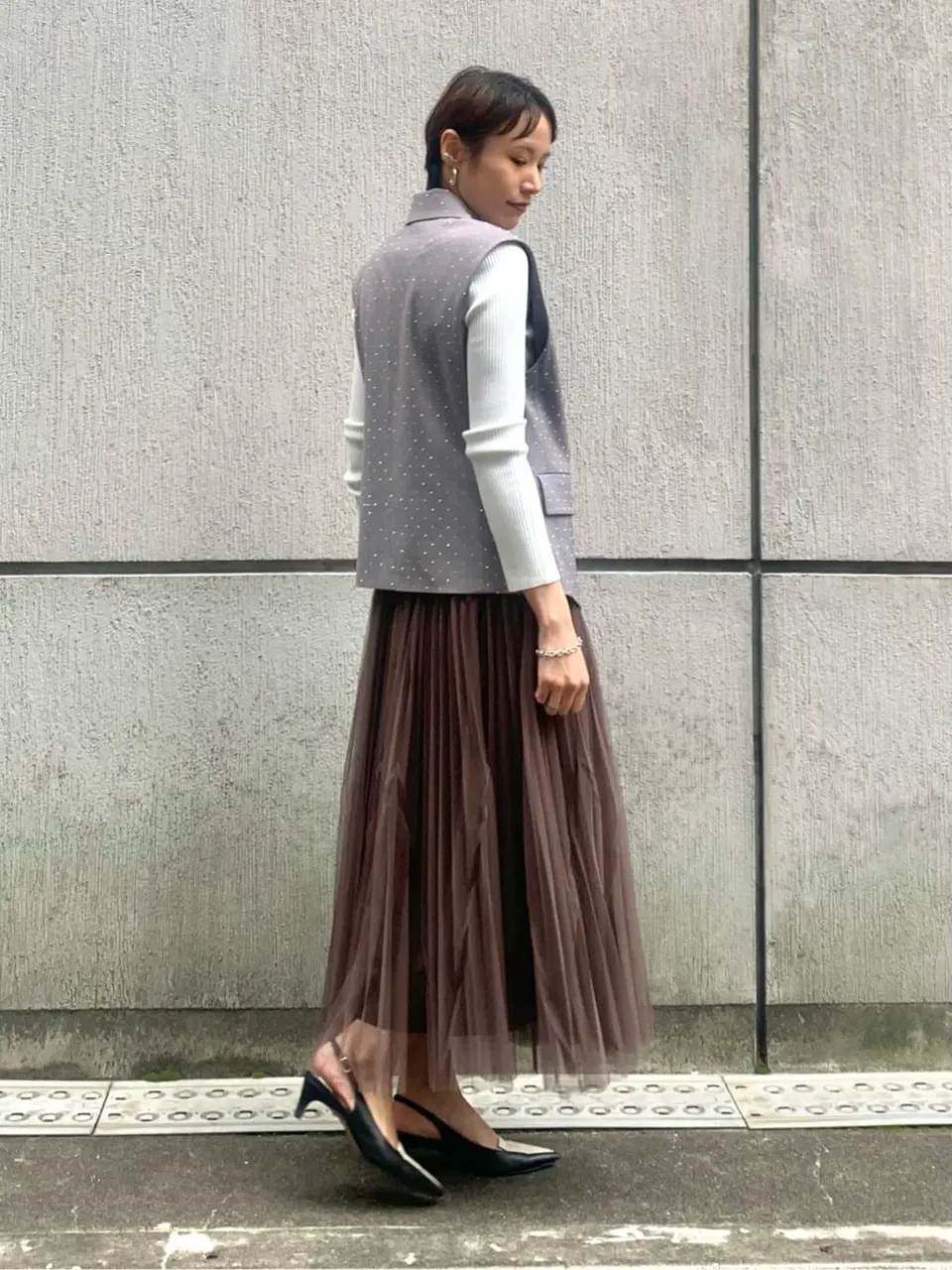 GRACE CONTINENTAL haruka iwasaki コーディネート画像