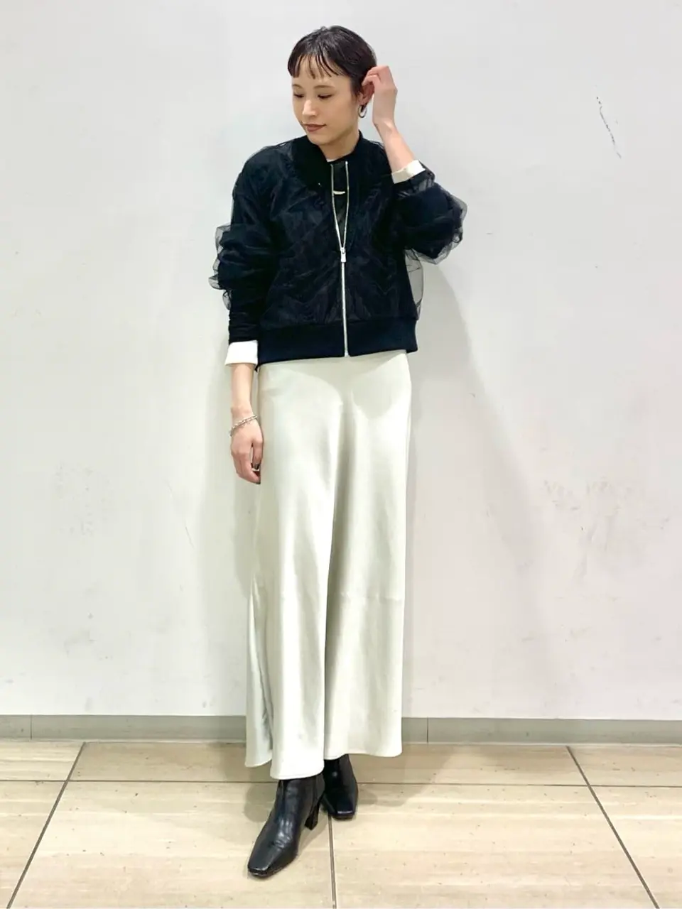 GRACE CONTINENTAL haruka iwasaki コーディネート画像