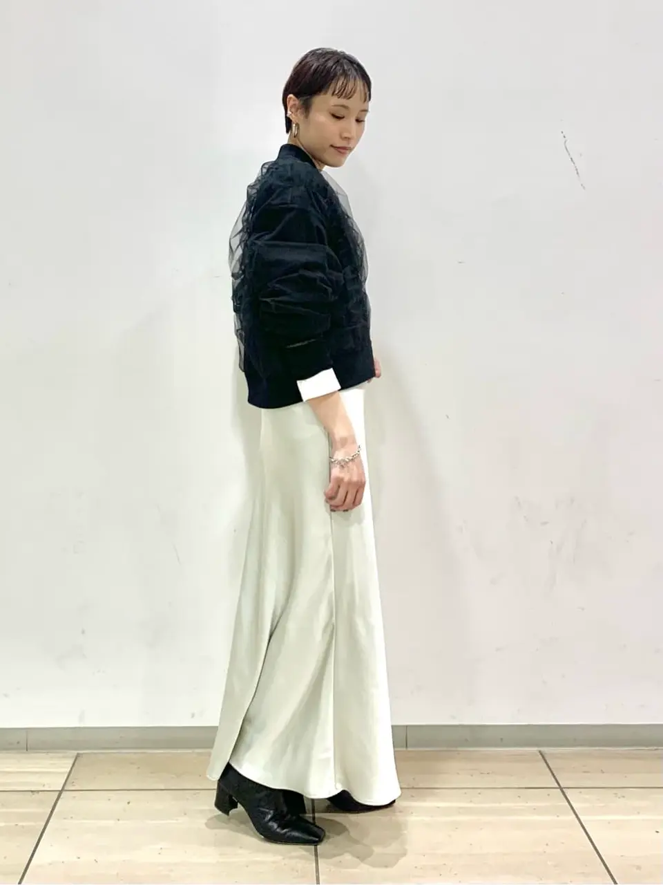 GRACE CONTINENTAL haruka iwasaki コーディネート画像