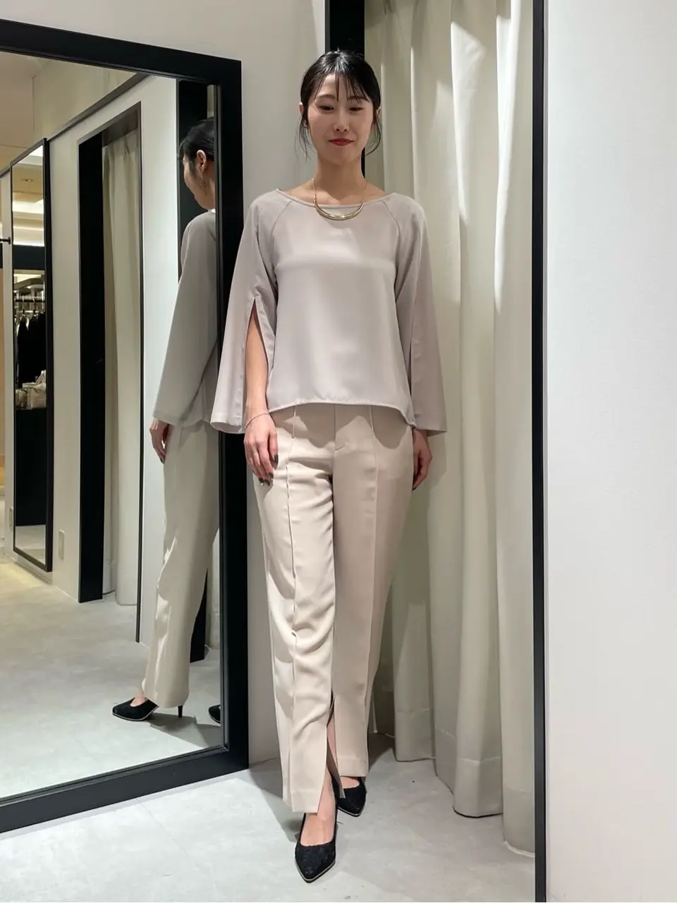 GRACE CONTINENTAL 端場　わかな コーディネート画像