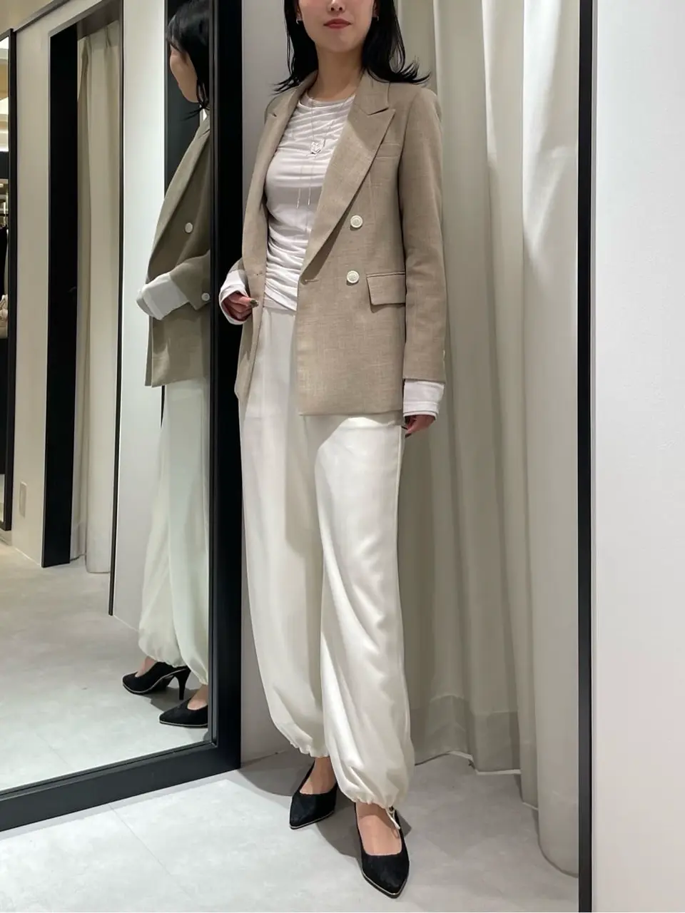 GRACE CONTINENTAL 端場　わかな コーディネート画像