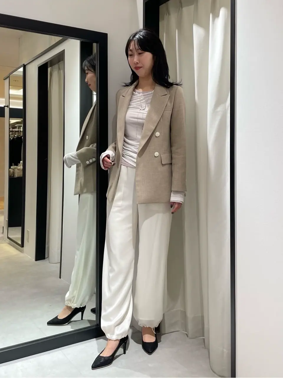 GRACE CONTINENTAL 端場　わかな コーディネート画像