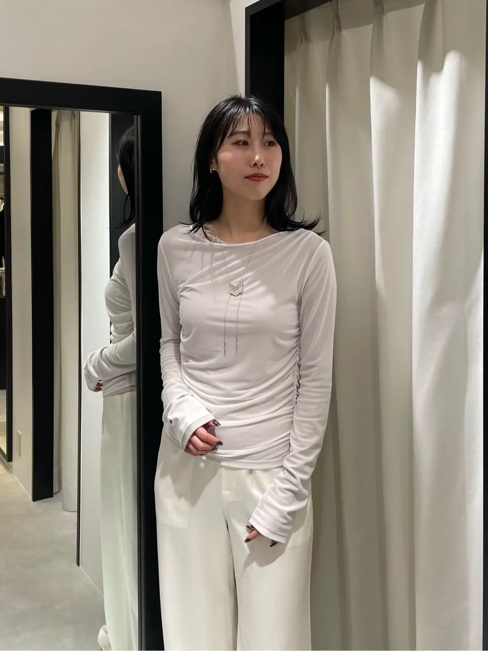 GRACE CONTINENTAL 端場　わかな コーディネート画像