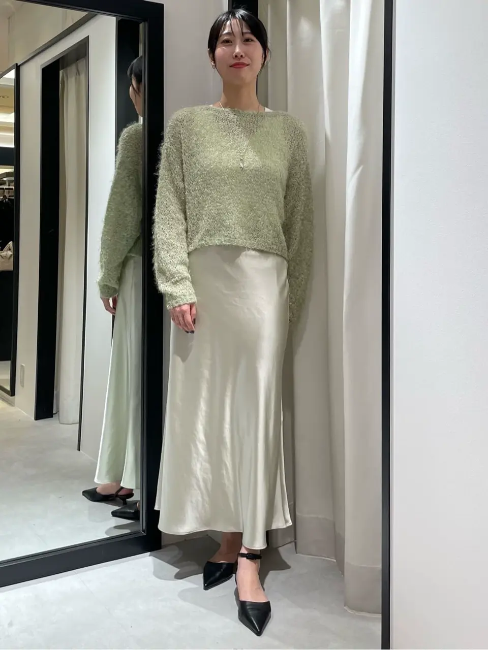 GRACE CONTINENTAL 端場　わかな コーディネート画像