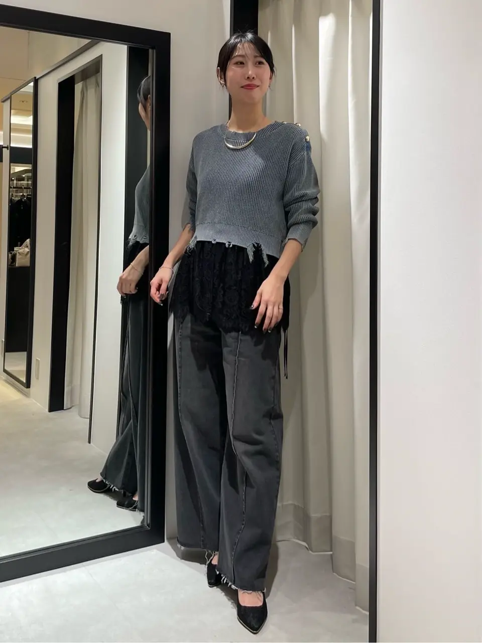 GRACE CONTINENTAL 端場　わかな コーディネート画像