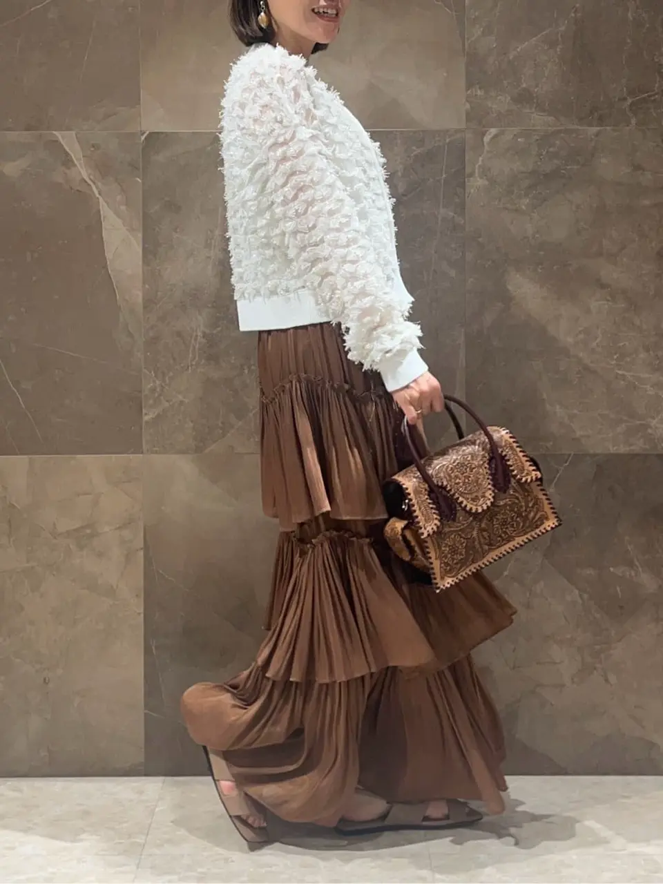 GRACE CONTINENTAL 穐山　香織 コーディネート画像