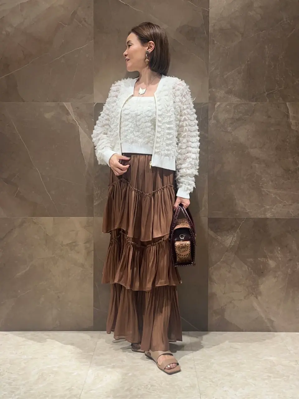 GRACE CONTINENTAL 穐山　香織 コーディネート画像