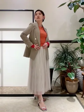 GRACE CONTINENTAL N.YURI コーディネート画像