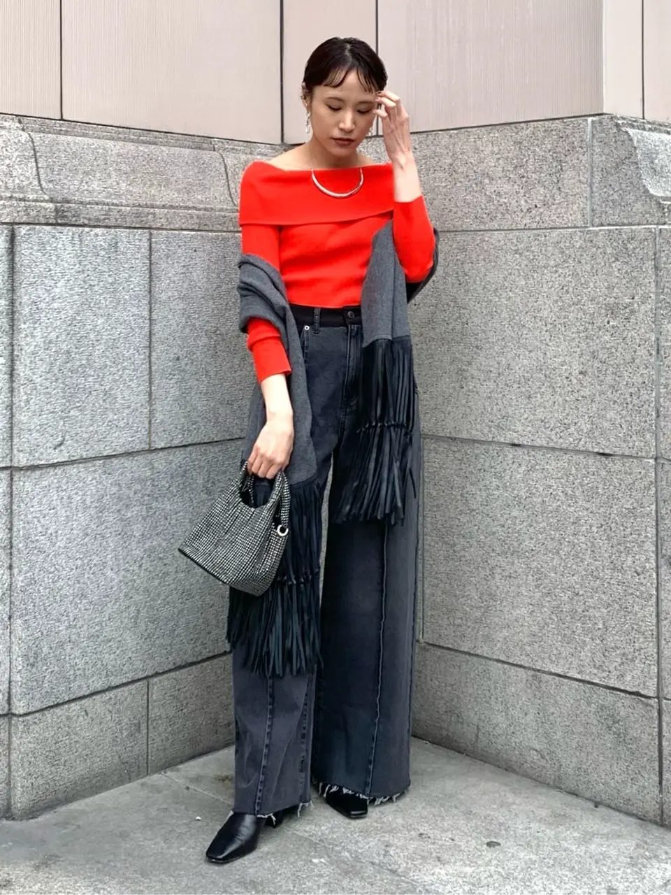 GRACE CONTINENTAL haruka iwasaki コーディネート画像