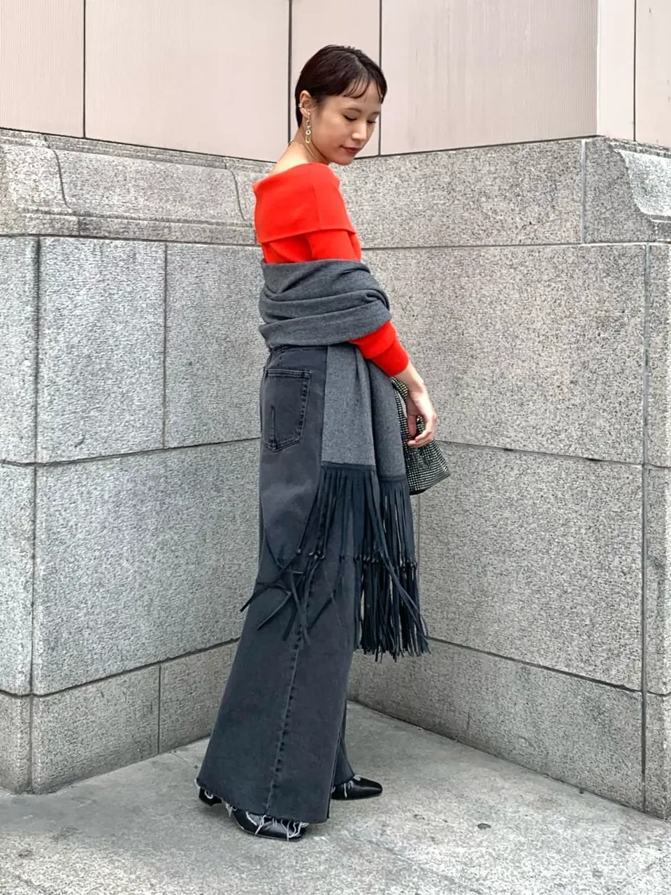 GRACE CONTINENTAL haruka iwasaki コーディネート画像