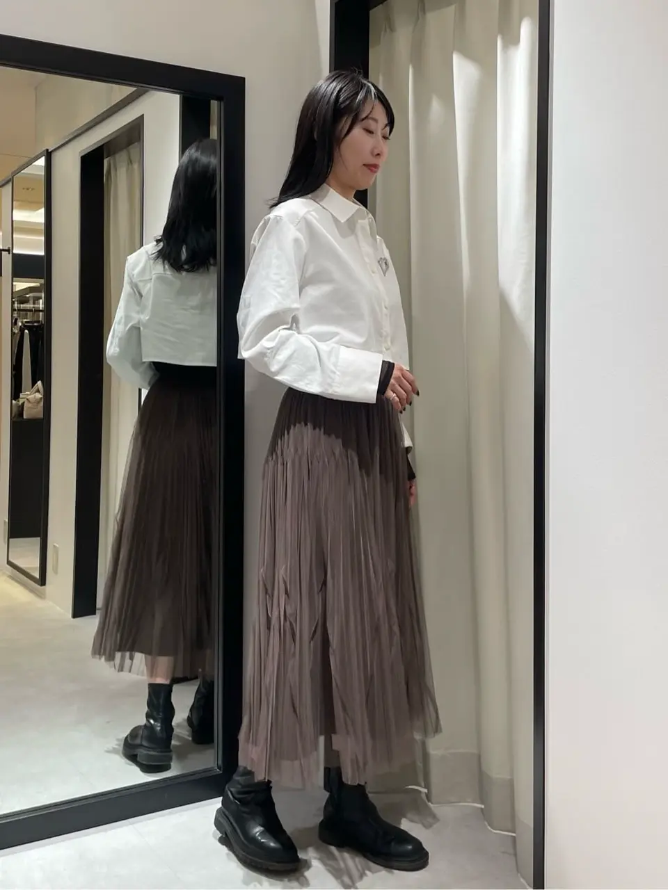 GRACE CONTINENTAL 端場　わかな コーディネート画像