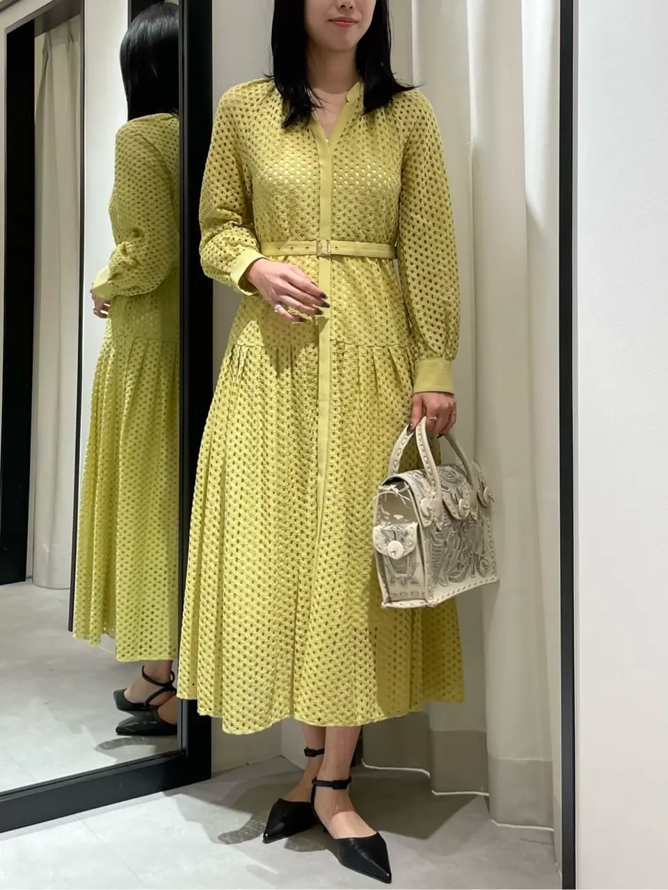 GRACE CONTINENTAL 端場　わかな コーディネート画像