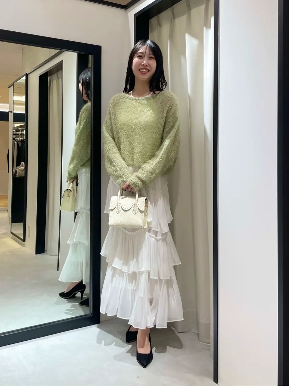 GRACE CONTINENTAL 端場　わかな コーディネート画像