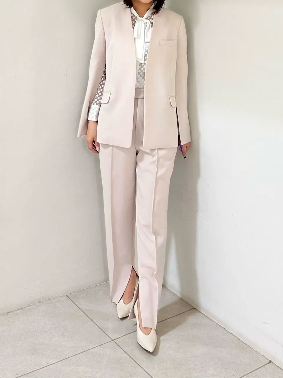 GRACE CONTINENTAL MORITA AI コーディネート画像