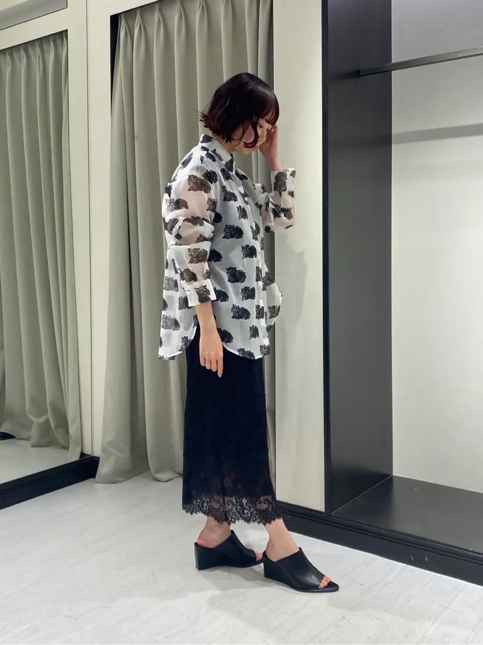 GRACE CONTINENTAL Abe コーディネート画像