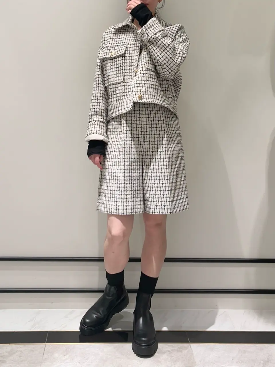 GRACE CONTINENTAL Shiori コーディネート画像