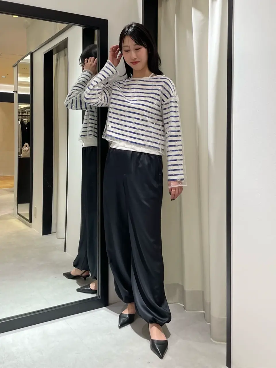 GRACE CONTINENTAL 端場　わかな コーディネート画像