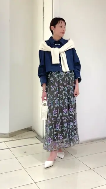 GRACE CONTINENTAL haruka iwasaki コーディネート画像