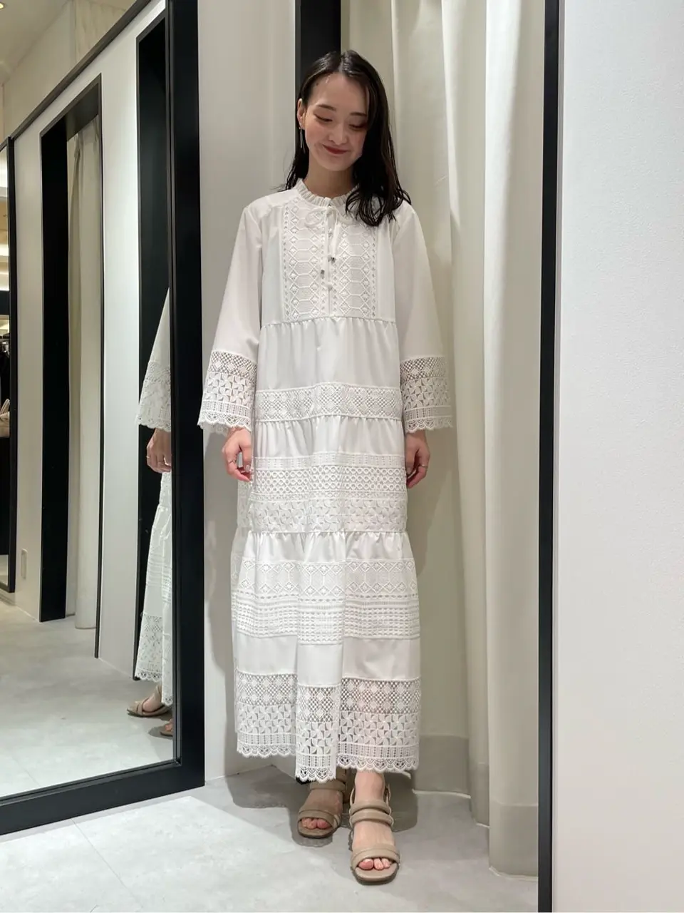 GRACE CONTINENTAL Nakatsu.m コーディネート画像