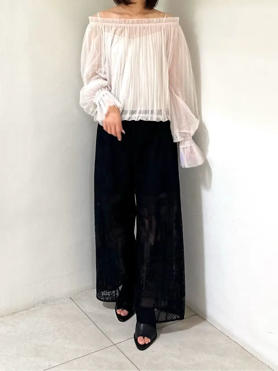 GRACE CONTINENTAL MORITA AI コーディネート画像