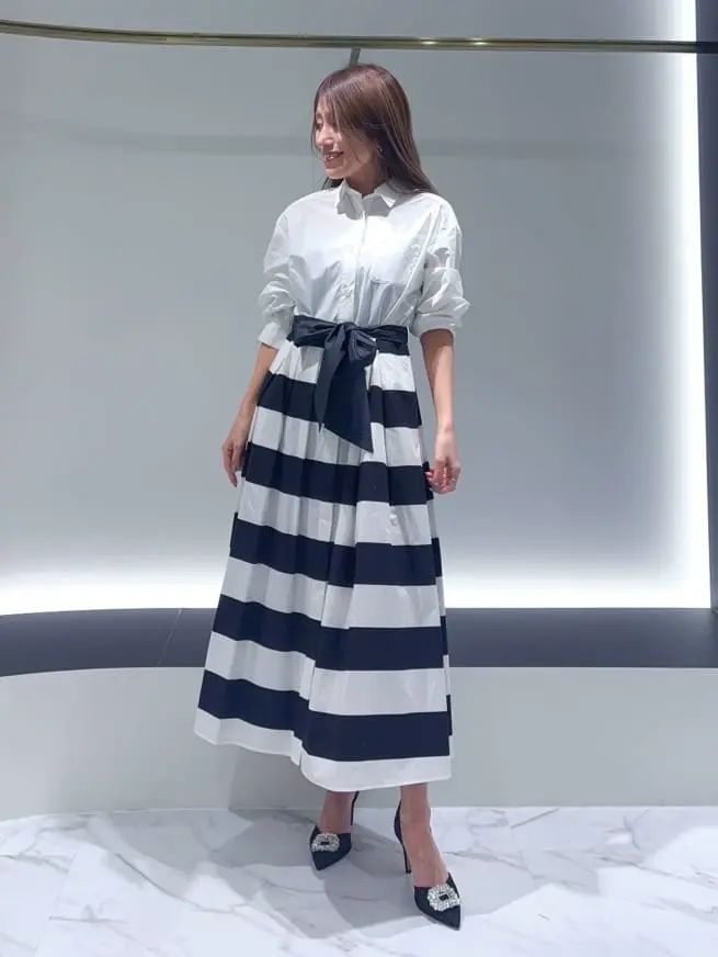 GRACE CONTINENTAL yukimi yonee コーディネート画像