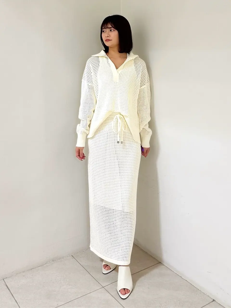 GRACE CONTINENTAL MORITA AI コーディネート画像