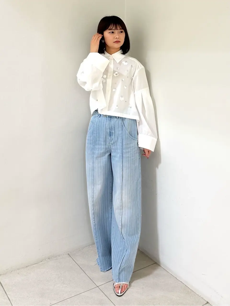 GRACE CONTINENTAL MORITA AI コーディネート画像