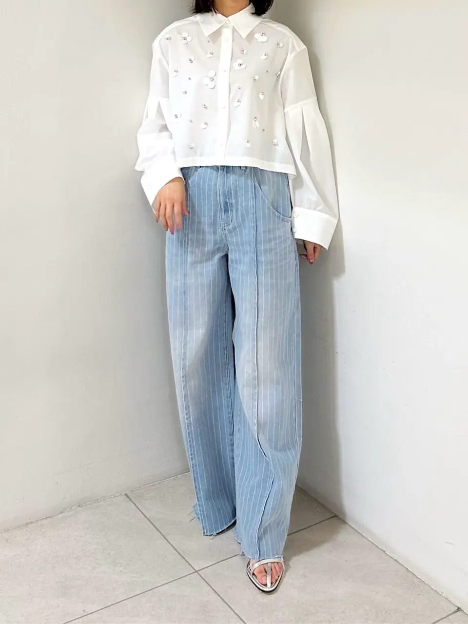 GRACE CONTINENTAL MORITA AI コーディネート画像