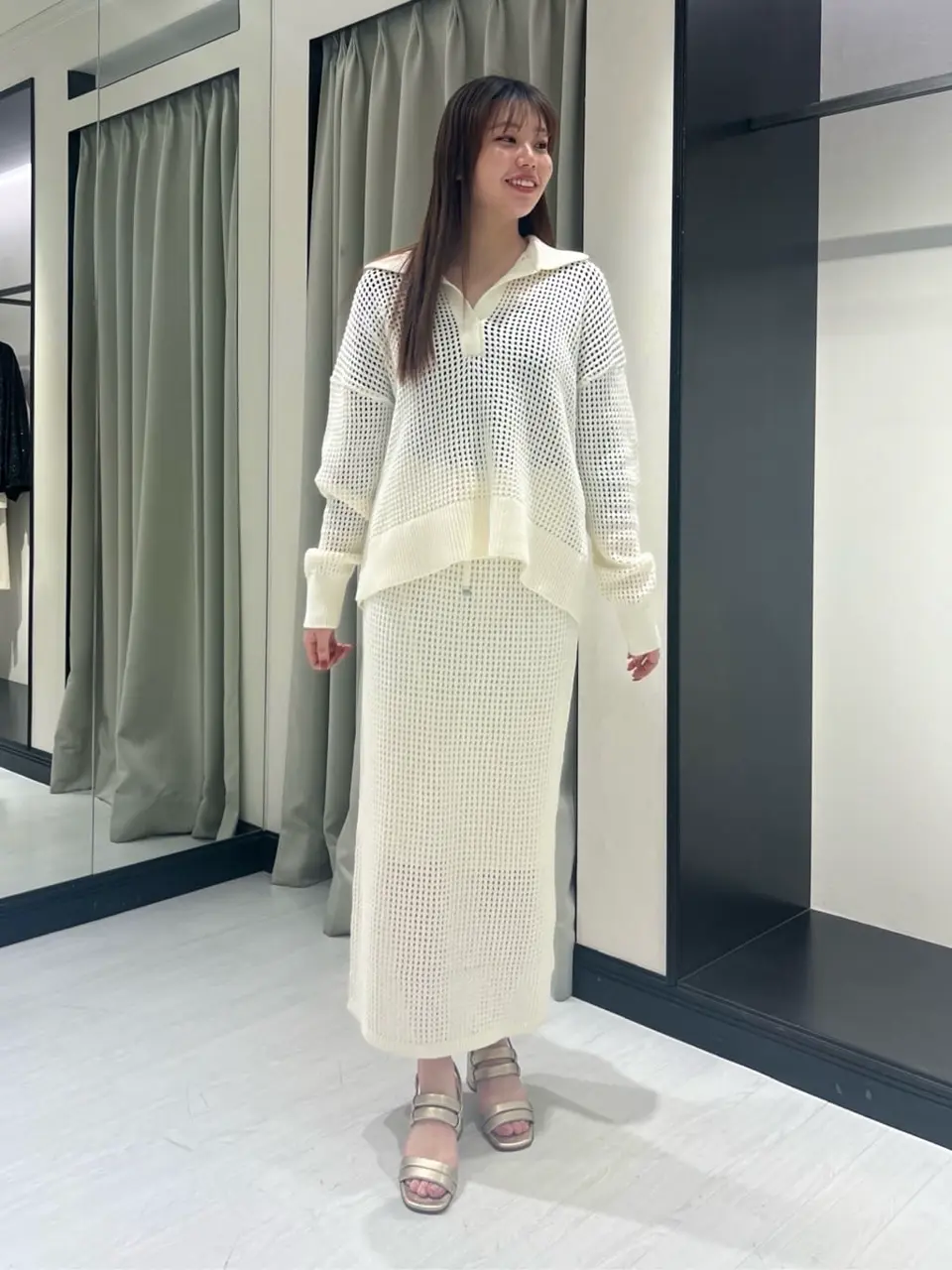 GRACE CONTINENTAL 赤坂 梨来 コーディネート画像