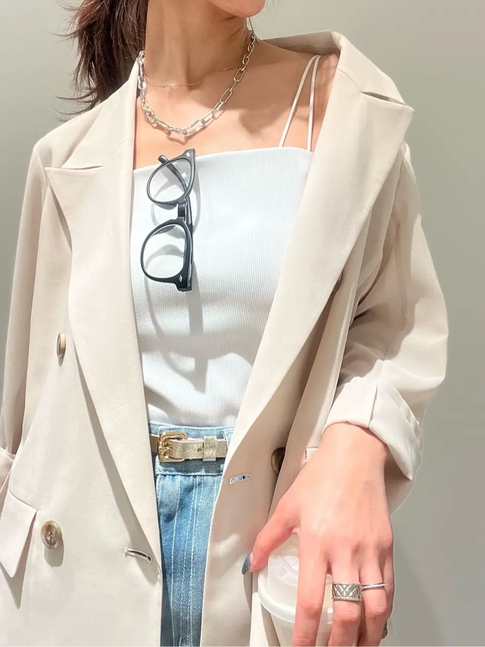 GRACE CONTINENTAL A.Kameyama コーディネート画像