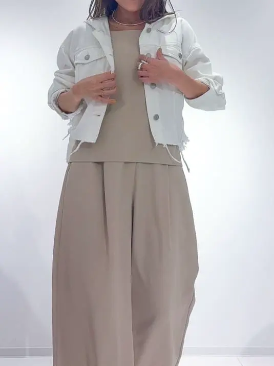 GRACE CONTINENTAL yukimi yonee コーディネート画像