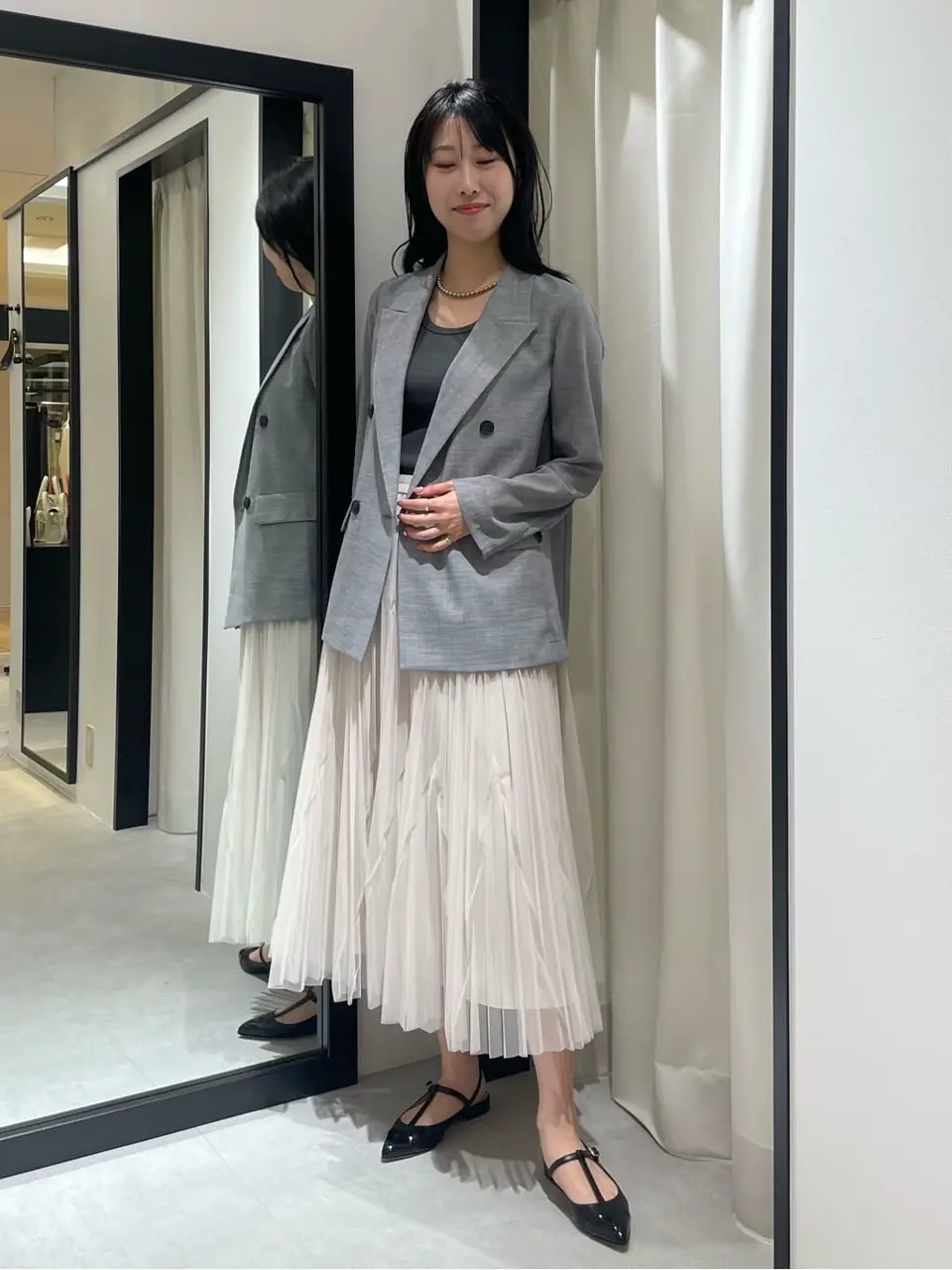 GRACE CONTINENTAL 端場　わかな コーディネート画像