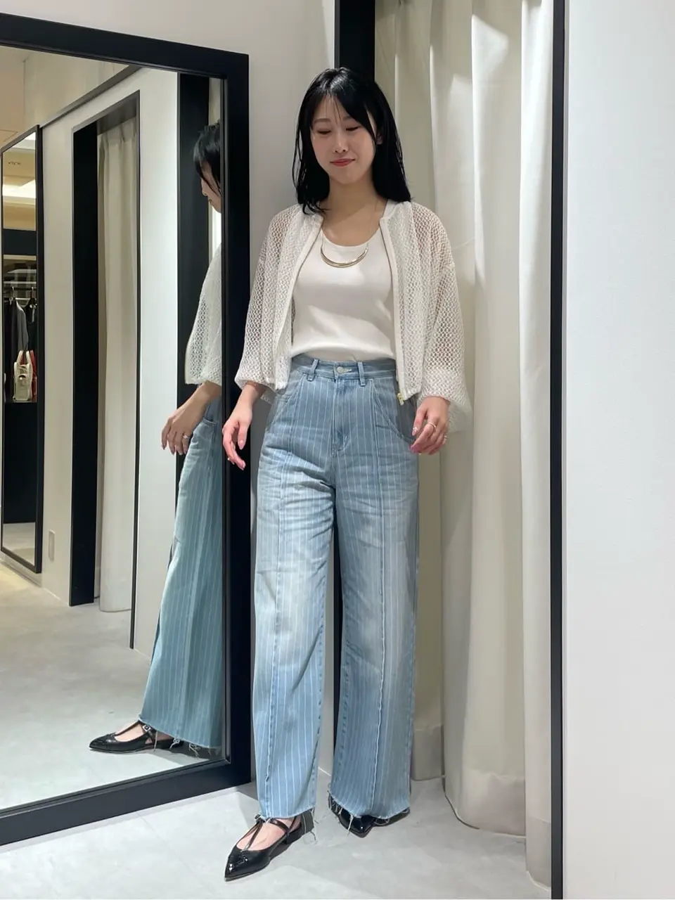  端場　わかな コーディネート画像