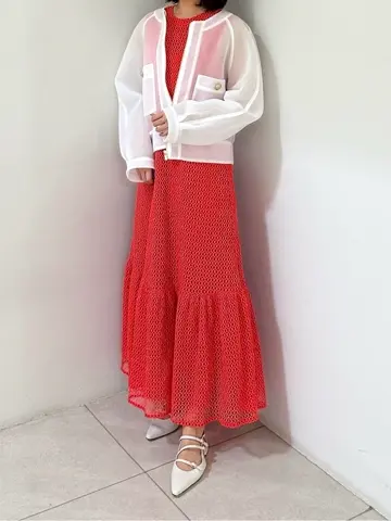 GRACE CONTINENTAL MORITA AI コーディネート画像