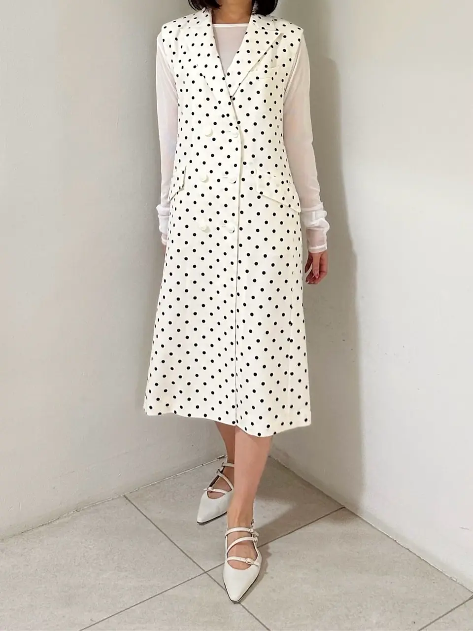 GRACE CONTINENTAL MORITA AI コーディネート画像