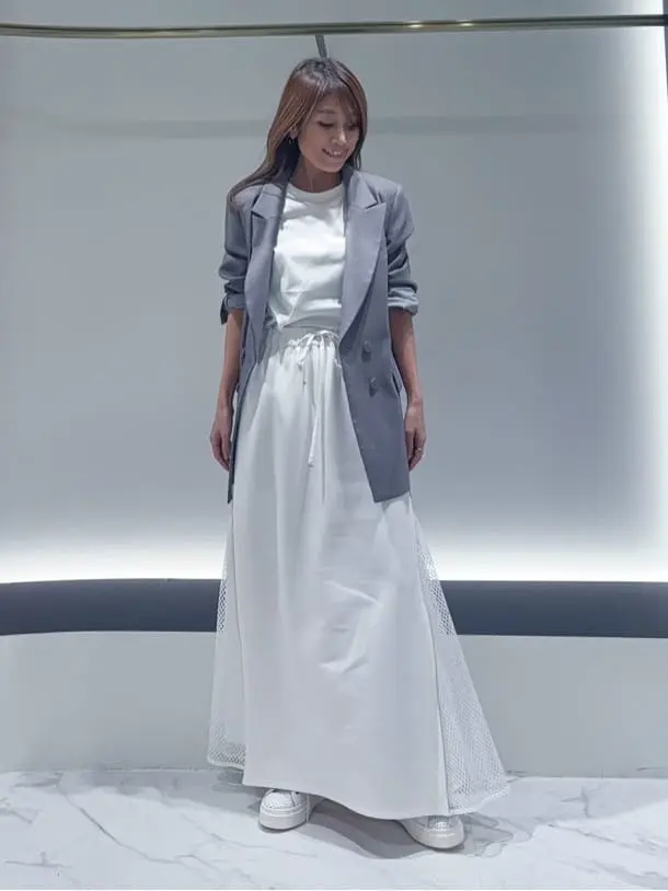 GRACE CONTINENTAL yukimi yonee コーディネート画像