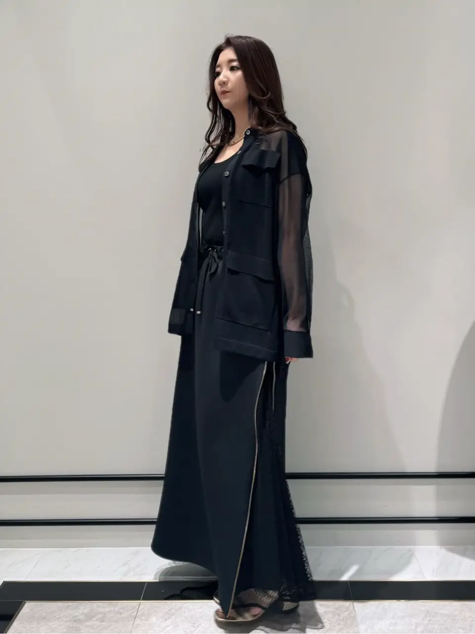 GRACE CONTINENTAL MOMOKO コーディネート画像