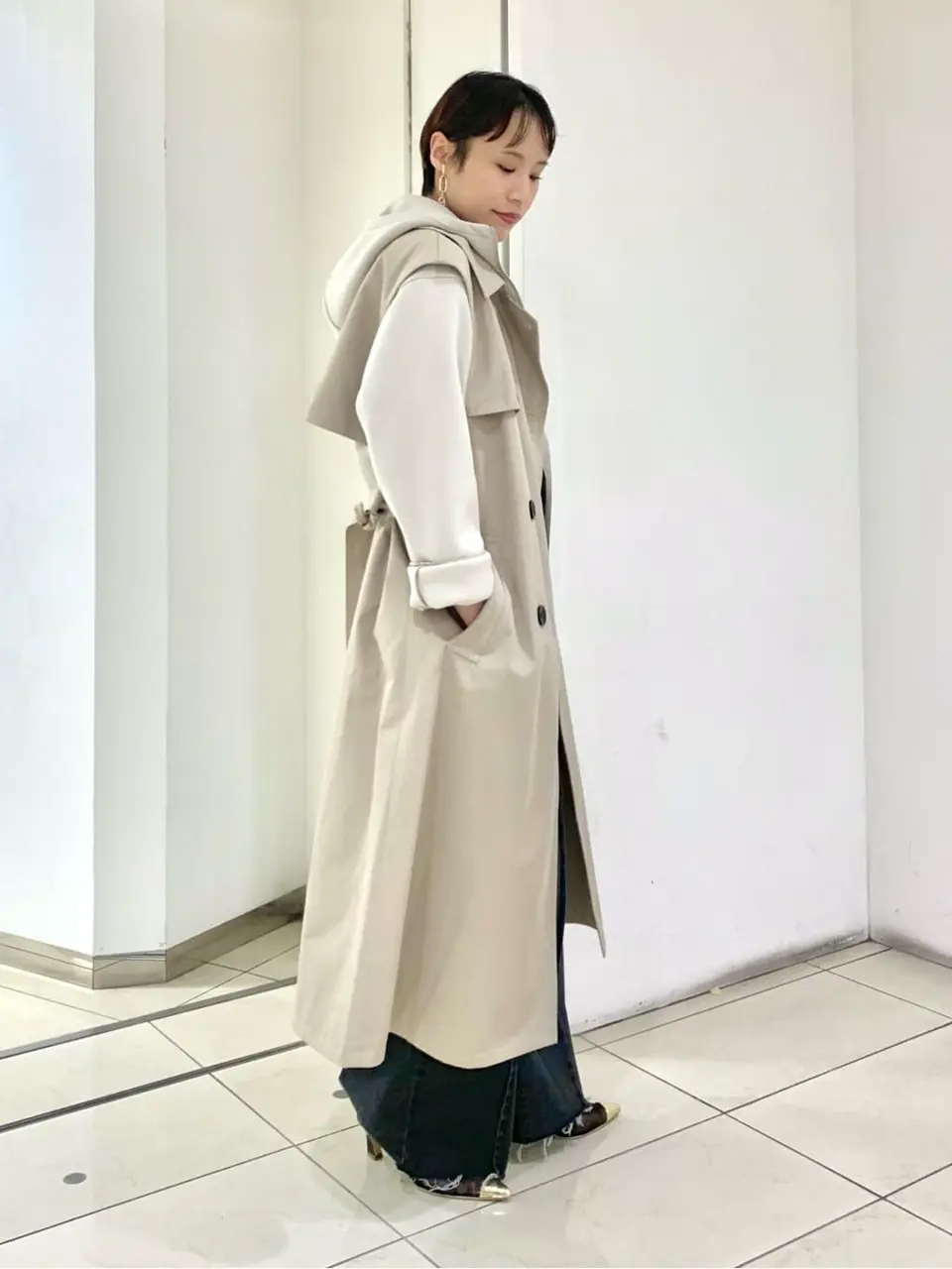 GRACE CONTINENTAL haruka iwasaki コーディネート画像