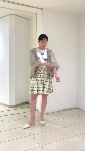 GRACE CONTINENTAL haruka iwasaki コーディネート画像