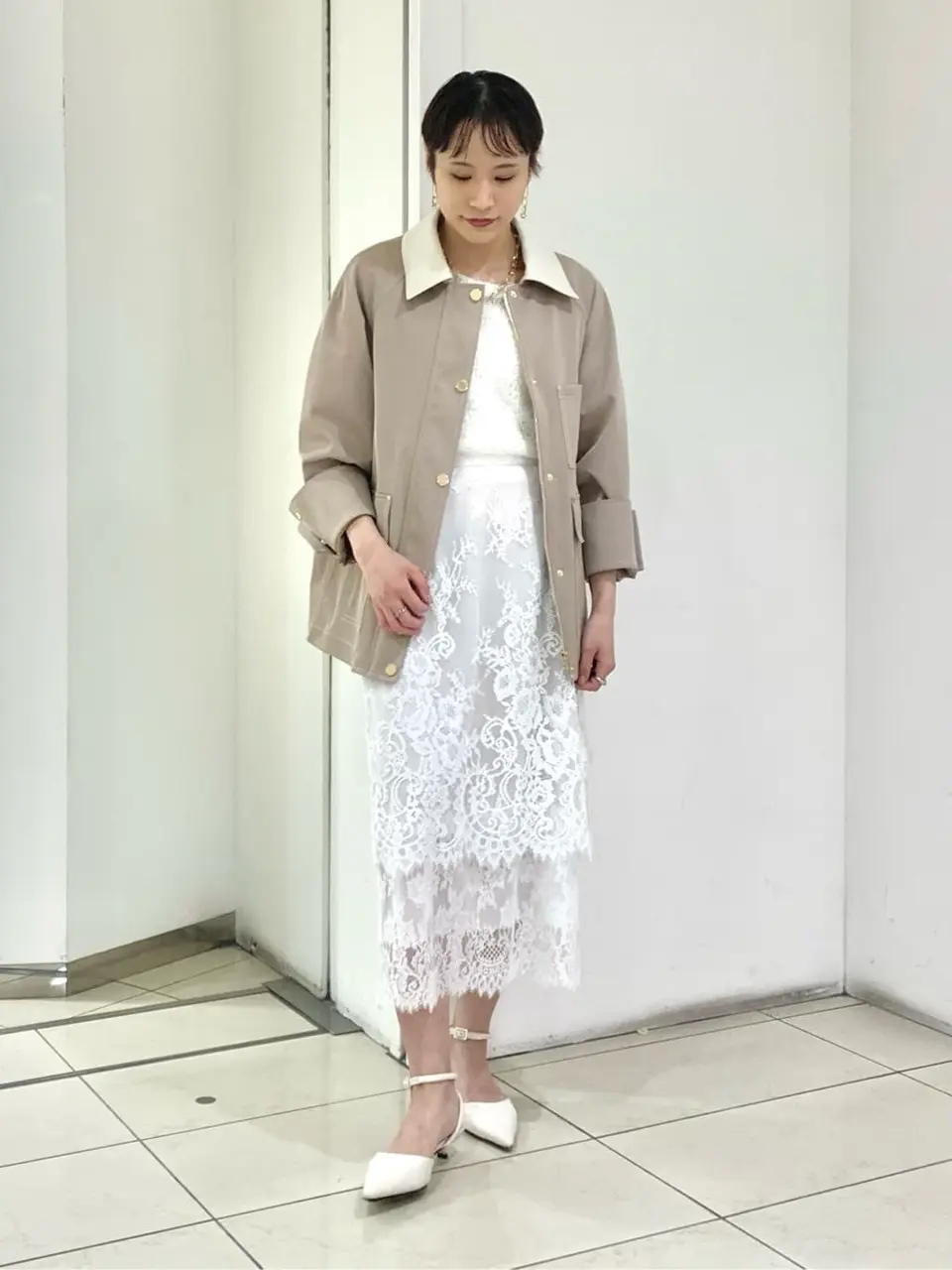 GRACE CONTINENTAL haruka iwasaki コーディネート画像