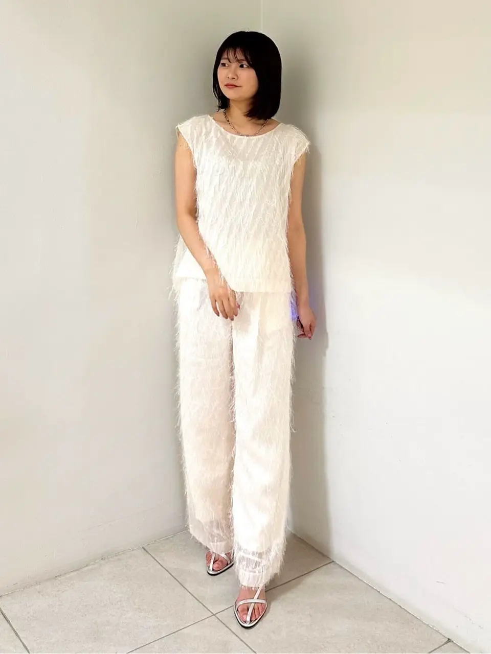 GRACE CONTINENTAL MORITA AI コーディネート画像