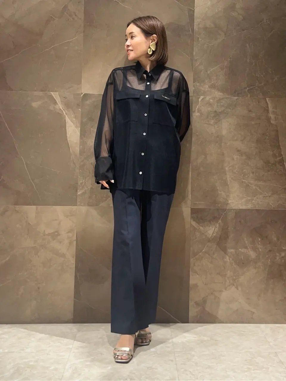 GRACE CONTINENTAL 穐山　香織 コーディネート画像