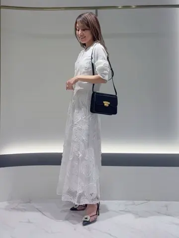 GRACE CONTINENTAL yukimi yonee コーディネート画像