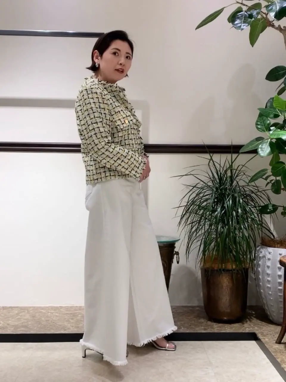 GRACE CONTINENTAL N.YURI コーディネート画像